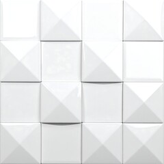 Abstract white geometric pattern (4)