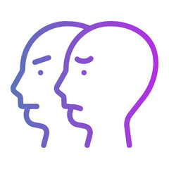 schizophrenia Gradient icon