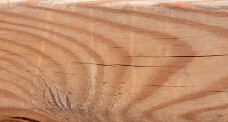 Close up of natural wood texture with visible grain and cracks