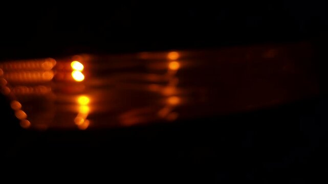 Taillight close up, indicating the direction
