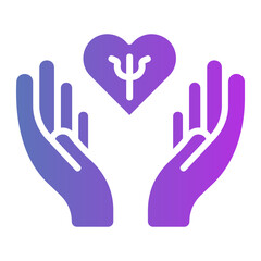 psychologist Gradient icon