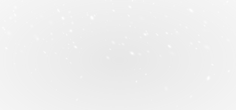 Glowing light effect with many glitter particles isolated on transparent background.