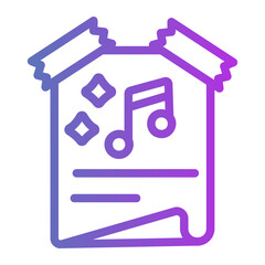 poster Gradient icon