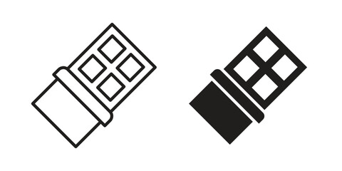 Chocolate icon vector sign symbol