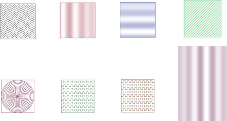 Vector Simple Pattern, Line Patterns, Zig Zag Vector Pattern, 