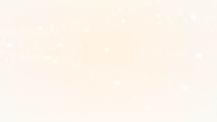 Gold sparkles fly in the air on a yellow background