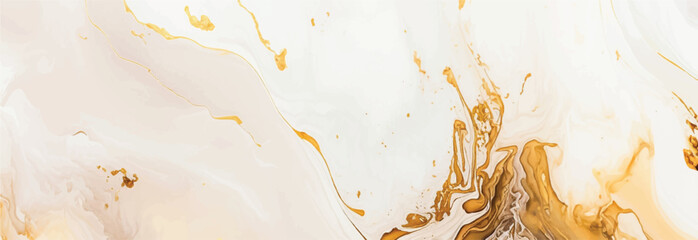 Multicolor brushed marbled surface. Abstract colorful illustration. Texture of marble. Vector illustration.	