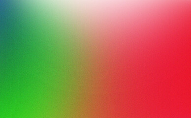 Abstract gradient of red to green with subtle textures overlay dynamic color transition background