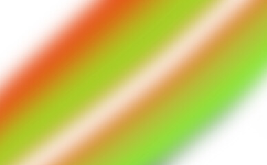 Diagonal gradient stripes of orange green and brown abstract art design