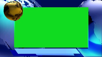 Naklejka premium globe on laptop