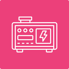 Electric Generator Icon