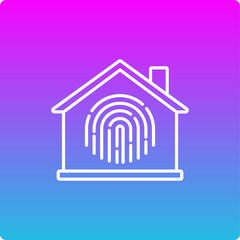 Fingerprint Scan Icon