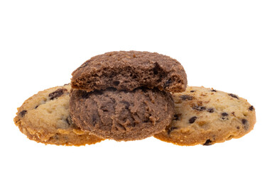 butter cookies isolated