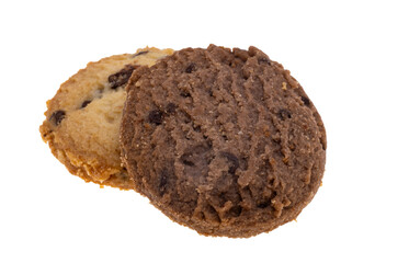 butter cookies isolated