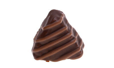 chocolate candies isolated