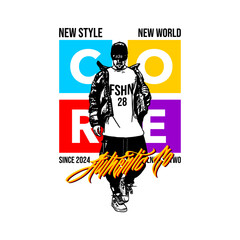 authentic core street style v...