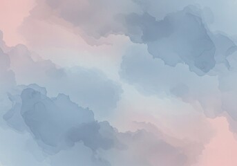 Abstract Watercolor Texture with Soft Pastel Hues.