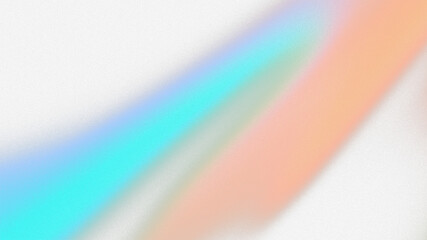 Abstract diagonal light streaks in blue and orange hues