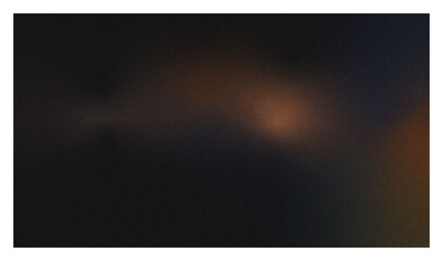 Black orange grey bokeh , a normal simple grainy noise grungy empty space or spray texture , a rough abstract retro vibe shine bright light and glow b © Pirinda
