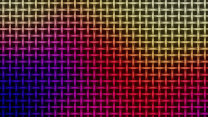 Precision Grid Mesh for Technology and Security Themes. Interwoven Linear Pattern with a Dramatic Gradient, Perfect for Dark Mode Interfaces