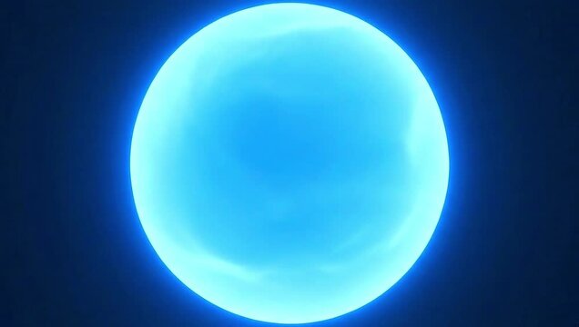 blue sphere curcle background