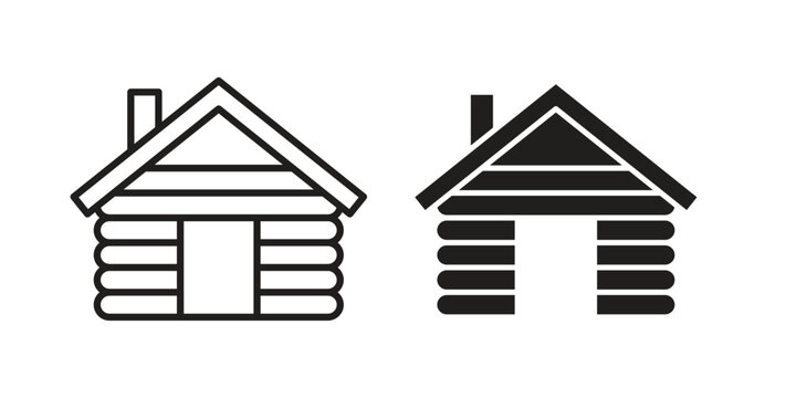 Lodge icon vector sign symbol