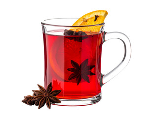 Citrus Garnish Mulled Wine