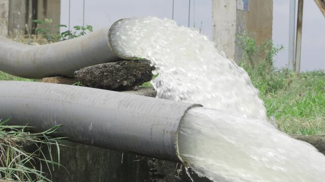 Clear Flow - Efficient Water Pump in Action
