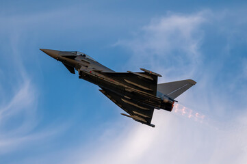 Eurofighter Typhoon is a European multinational twin-engine, supersonic, multirole fighter © Tomasz Warszewski