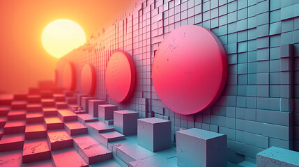 aesthetic pastel abstract wallpaper
