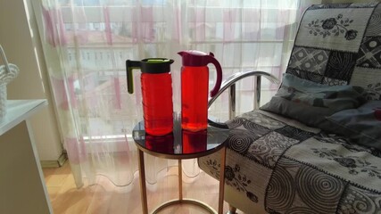 A wonderful fruit drink made from dogwood, prepared at home, quenches thirst well on hot days.