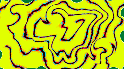 Glitch in the matrix? More like a vibrant roadmap to the unknown. Let your eyes trace these chaotic, shimmering trails.