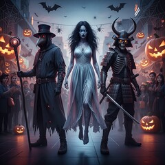 Mystical Halloween Parade in Bangkok