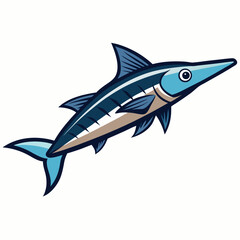 Obraz premium vector illustration of fish