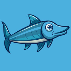 Obraz premium fish on a white background