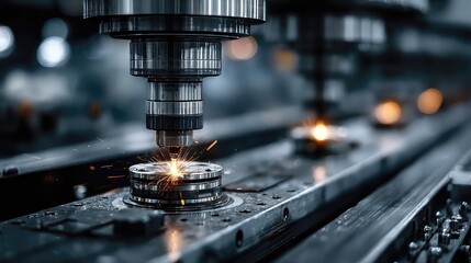 Smart sensors for manufacturing efficiency and quality control providing real-time data on temperature, motion, and vibration to optimize machine performance