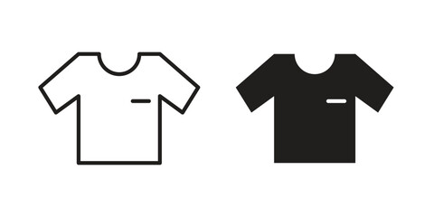 Tshirt icon vector sign symbol