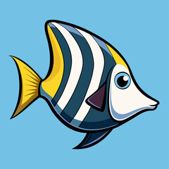 vector illustration of an underwater world