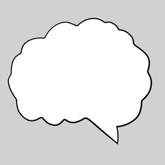 vector illustration of human brain