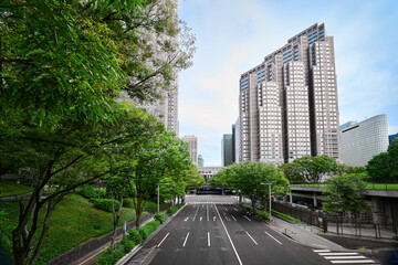 Obraz premium 都庁 新宿の高層ビル 東京 日本