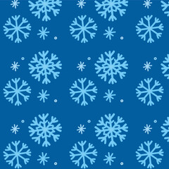 雪の結晶　テキスタイル