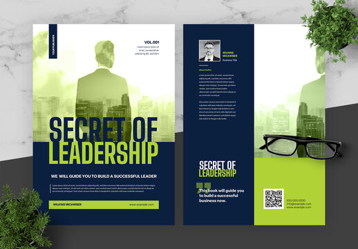 Green Blue Stock Investment Book Cover