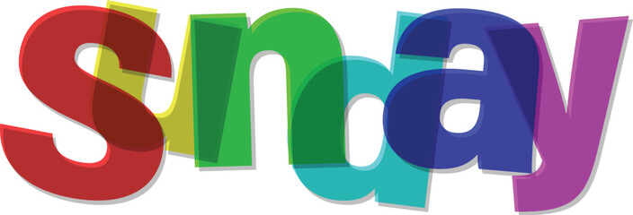 Abstract Graphic Design with Red and Yellow Shapes Overlapping on a White Background for Modern Art
