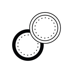 Cotton Pads Vector icon