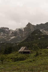 Obraz premium House in the mountains