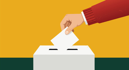 Voting concept illustration