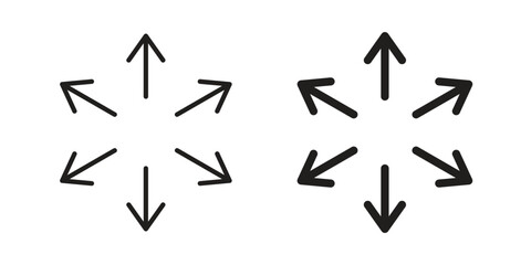 Capacity icon art in black and white