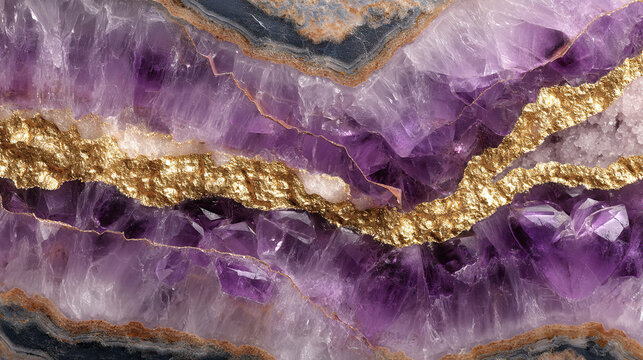 Abstract amethyst background.
