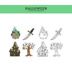 Halloween Vector Illustration 1