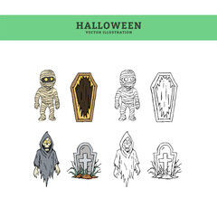 Halloween Vector Illustration 4